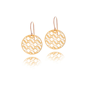 
                  
                    Load image into Gallery viewer, Only God Petite Drop Earrings
                  
                