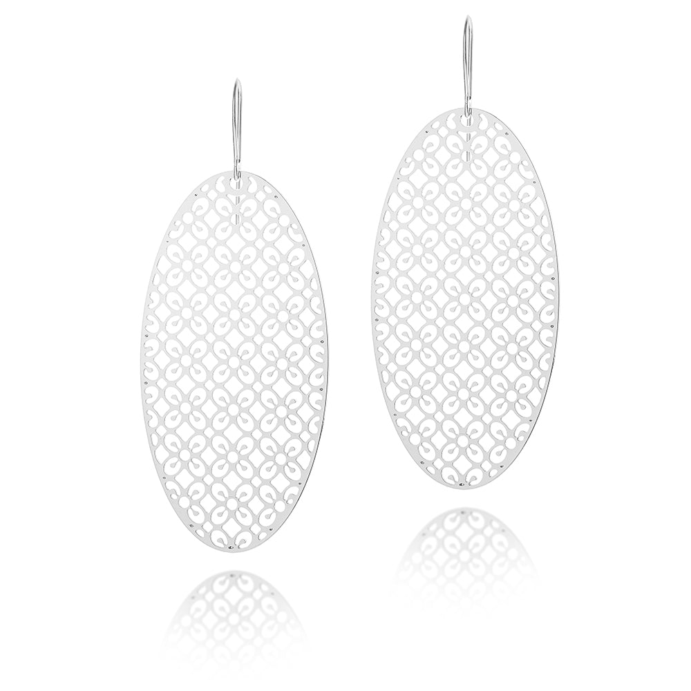 
                  
                    Load image into Gallery viewer, Abundance Oval Drop Earrings
                  
                