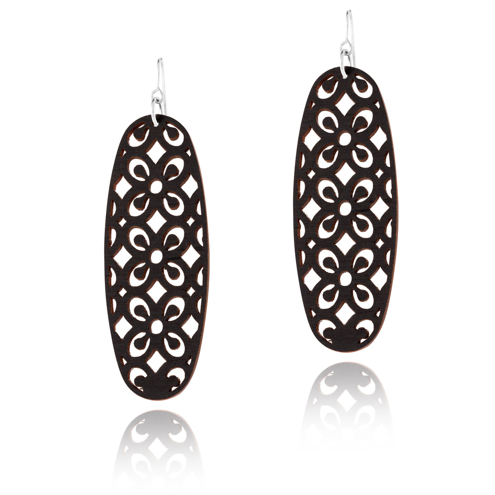 Abundance Oblong Drop Earrings