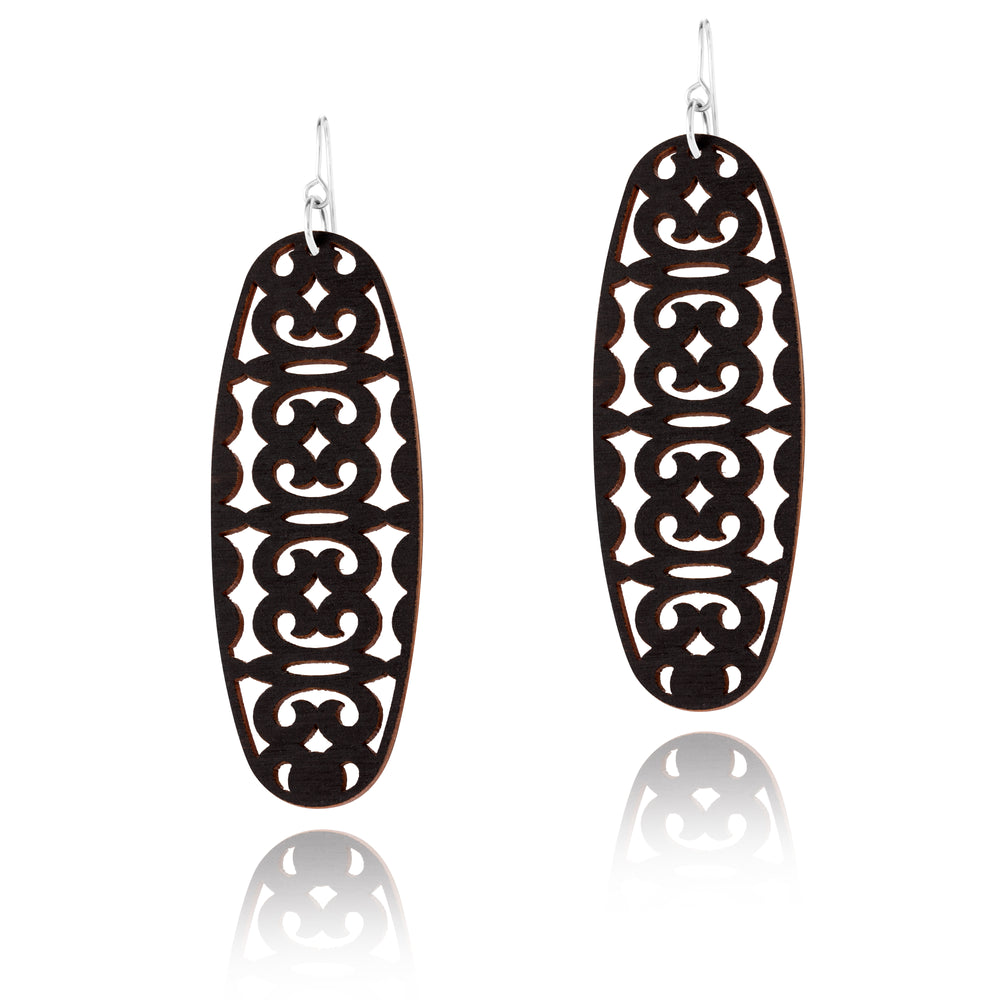 Endurance Oblong Drop Earrings