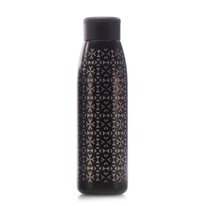 
                  
                    Load image into Gallery viewer, Unity in Diversity 18 oz. Copper-Lined Bottle in Black
                  
                