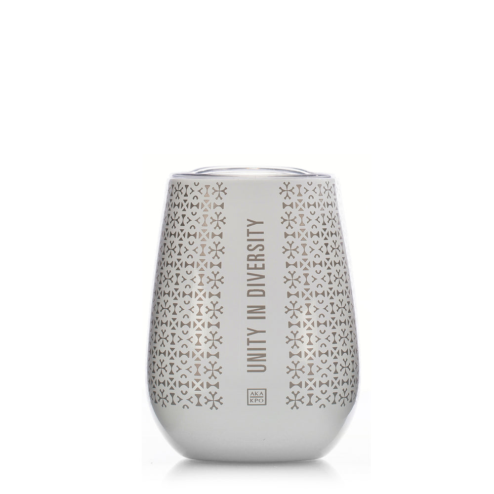 
                  
                    Load image into Gallery viewer, Unity in Diversity 10 oz. Stemless Goblets in White
                  
                