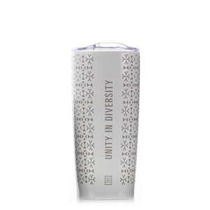 
                  
                    Load image into Gallery viewer, Unity in Diversity 20 oz. Tumbler in White
                  
                