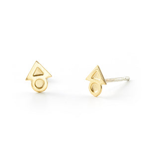
                  
                    Load image into Gallery viewer, Justice Mini Stud Earrings
                  
                